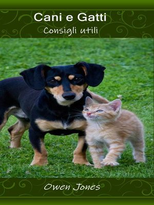 cover image of Cani e gatti